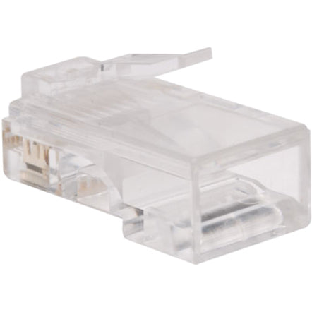 Tripp Lite N030-100-FL Lot de 100 fiches RJ45 pour câble conducteur plat solide/toronné N030-100-FL