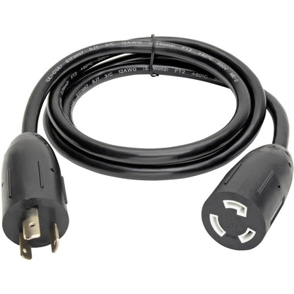 Câble d'extension de cordon d'alimentation Tripp Lite 10 pieds L5-20P à L5-20R avec connecteurs verrouillables robuste 20 A 12 AWG 10' P046-010-LL