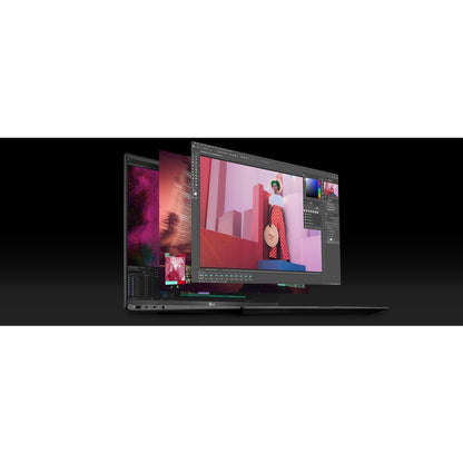 Ordinateur portable LG gram 17Z90Q-K.AR55A9 17" - WQXGA - 2560 x 1600 - Intel Core i5 12e génération i5-1240P Dodeca-core (12 cœurs) 1,70 GHz - Plateforme Intel Evo - 8 Go de RAM totale - SSD 512 Go - Noir obsidienne 17Z90Q-K.AR55A9