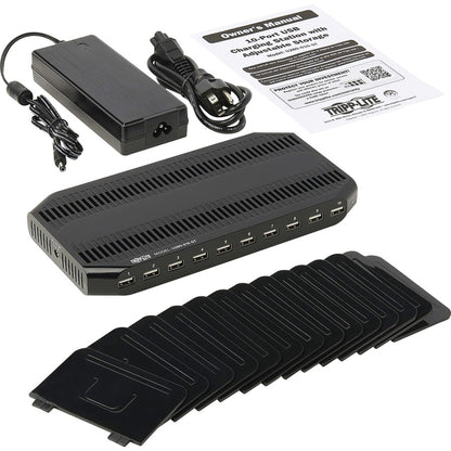 Chargeur USB 10 ports Tripp Lite avec stockage intégré U280-010-ST