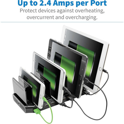 Chargeur USB 10 ports Tripp Lite avec stockage intégré U280-010-ST
