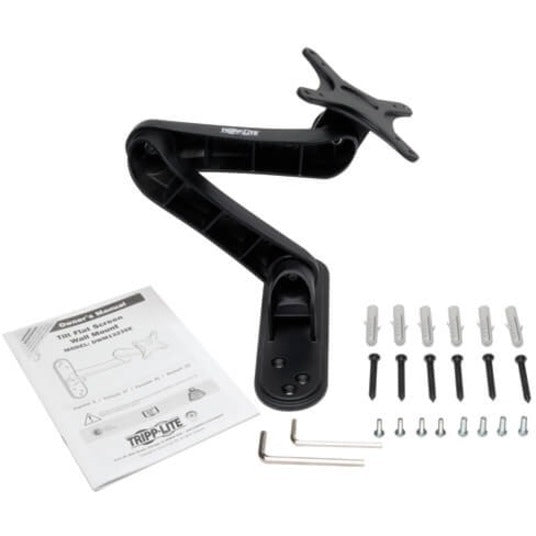 Support mural Tripp Lite DWM1327SE pour écran plat et moniteur - Noir DWM1327SE