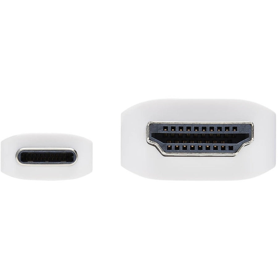 Câble adaptateur USB-C vers HDMI Tripp Lite U444-006-HWE, M/M, blanc, 6 pi. U444-006-HWE