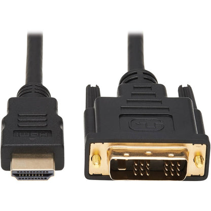 Adaptateur de moniteur numérique HDMI vers DVI-D Tripp Lite 10 pieds Câble convertisseur vidéo M/M 10' P566-010