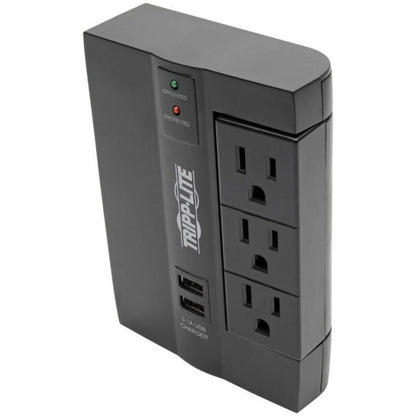 Parasurtenseur/protecteur de surtension à 6 prises Tripp Lite Protect It! SWIVEL6USB SWIVEL6USB