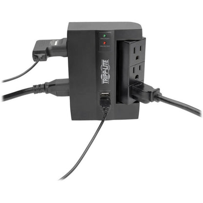 Parasurtenseur/protecteur de surtension à 6 prises Tripp Lite Protect It! SWIVEL6USB SWIVEL6USB