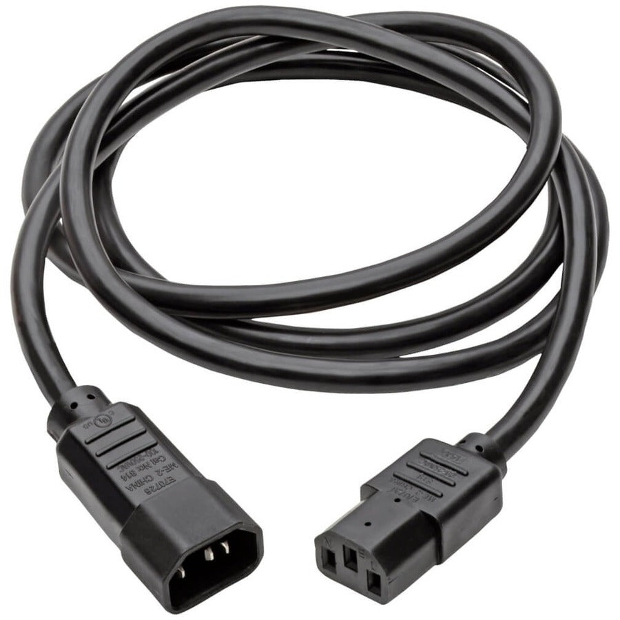 Câble d'extension de cordon d'alimentation Tripp Lite 6 pieds C14 à C13 robuste 15 A 14 AWG 6' P005-006