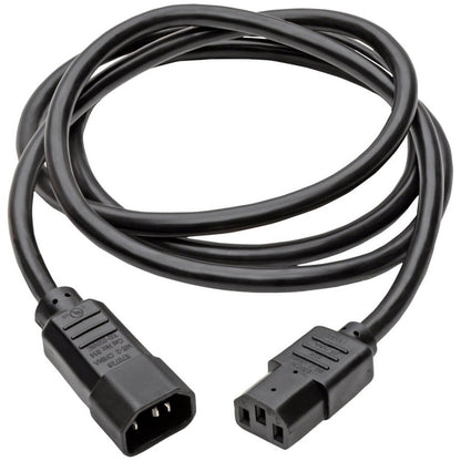 Câble d'extension de cordon d'alimentation Tripp Lite 6 pieds C14 à C13 robuste 15 A 14 AWG 6' P005-006