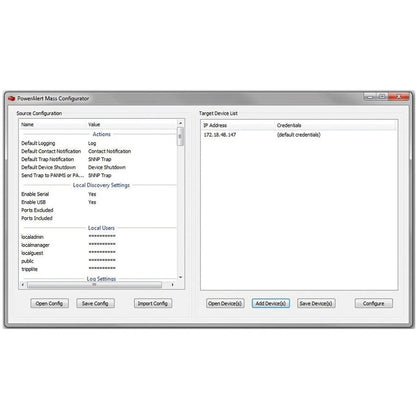 Carte accessoire de gestion Web Tripp Lite WEBCARDLX
