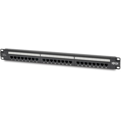 Panneau de brassage Cat6 à montage en rack 1U 24 ports Tripp Lite N252-P24 - Conforme PoE+ N252-P24