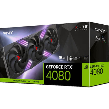 Carte graphique PNY NVIDIA GeForce RTX 4080 - 16 Go GDDR6X VCG408016TFXXPB1