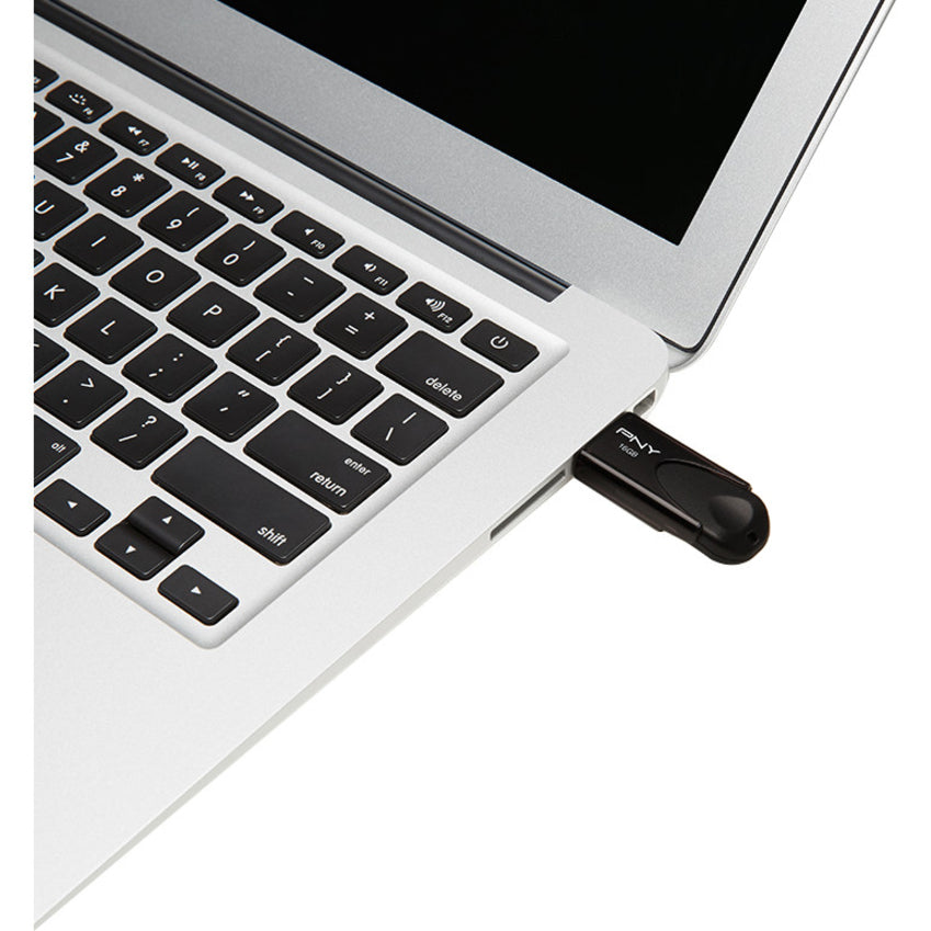 PNY 16GB Attach&eacute; 4 2.0 Flash Drive P-FD16GATT4-GE