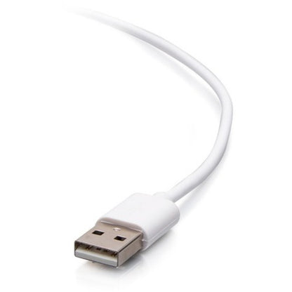 C2G 6ft USB A to Lightning Cable - Charge & Sync Cable - White C2G29906