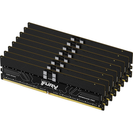 Kit de mémoire Kingston FURY Renegade Pro 256 Go (8 x 32 Go) DDR5 SDRAM KF556R36RBK8-256