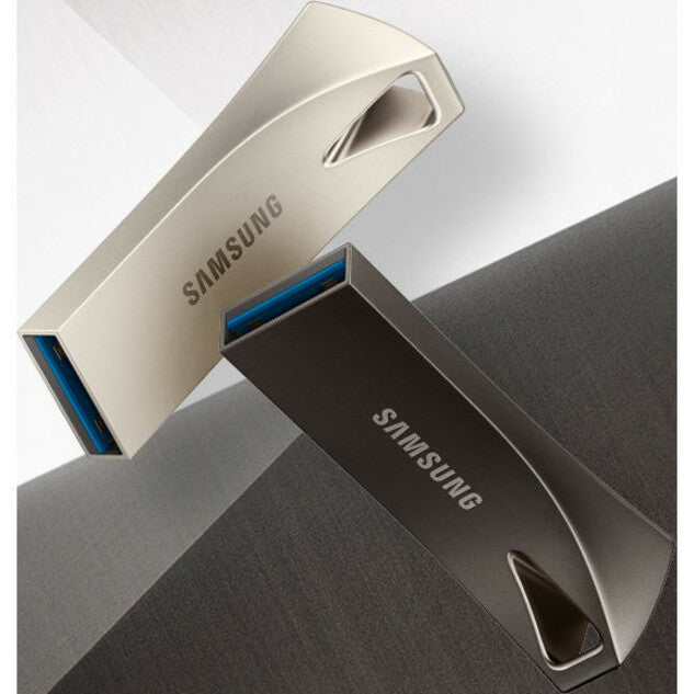 Clé USB 3.1 Samsung BAR Plus 64 Go Champagne Silver MUF-64BE3/AM