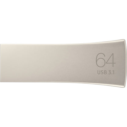 Clé USB 3.1 Samsung BAR Plus 64 Go Champagne Silver MUF-64BE3/AM