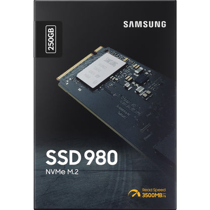 Disque SSD de jeu NVMe PCIe 3.0 Samsung 980 250 Go MZ-V8V250B/AM