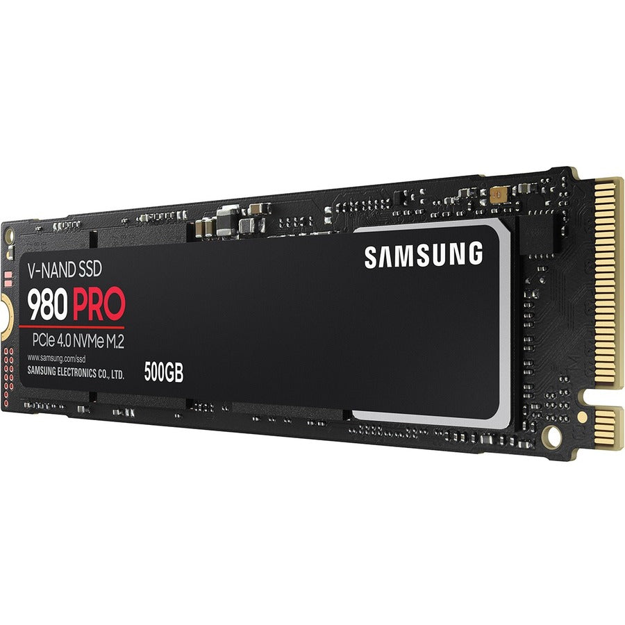 Samsung 980 PRO MZ-V8P500B/AM 500 GB Solid State Drive - M.2 2280 Internal - PCI Express NVMe (PCI Express NVMe 4.0 x4) MZ-V8P500B/AM