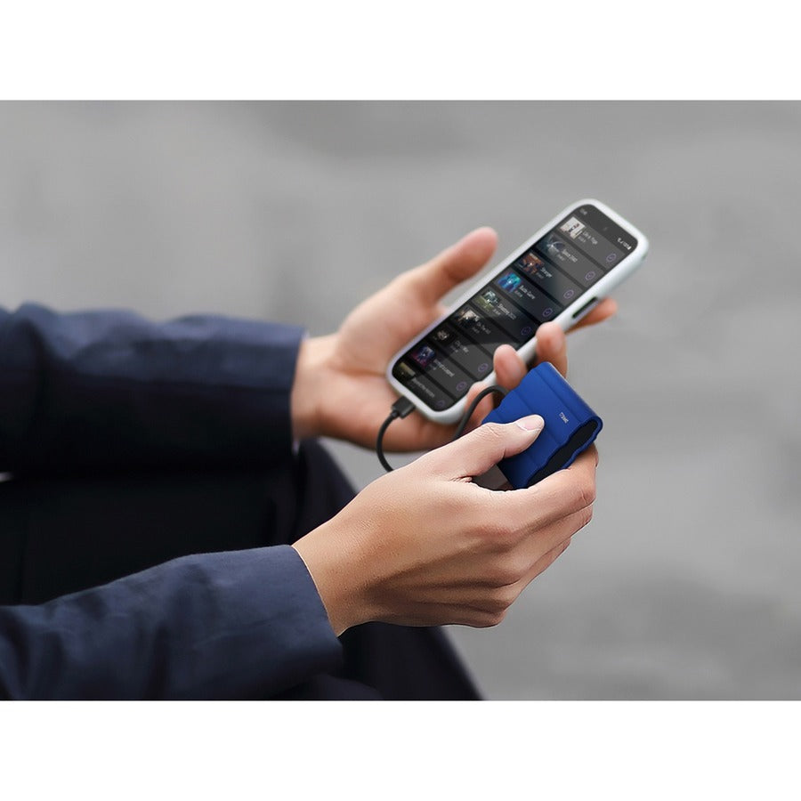 Disque SSD portable robuste Samsung T7 MU-PE2T0S/AM 2 To - Externe - Noir MU-PE2T0S/AM