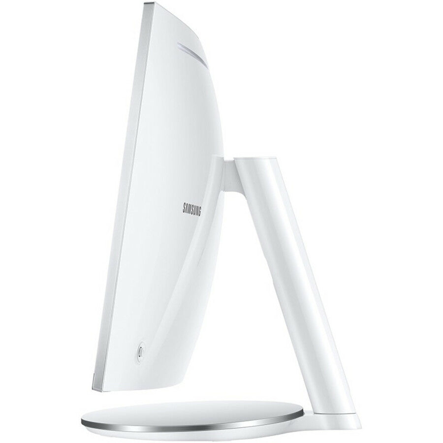 Moniteur LCD LED Quantum Dot incurvé double Full HD (DFHD) Samsung C34J791WTN 34" - 21:9 - Argent, blanc LC34J791WTNXZA