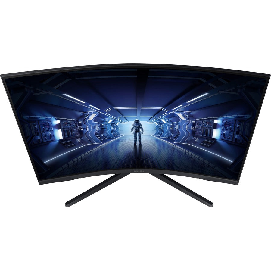 Samsung Odyssey G5 C27G55TQWN 27" WQHD Curved Screen Gaming LCD Monitor - 16:9 - Black LC27G55TQWNXZA