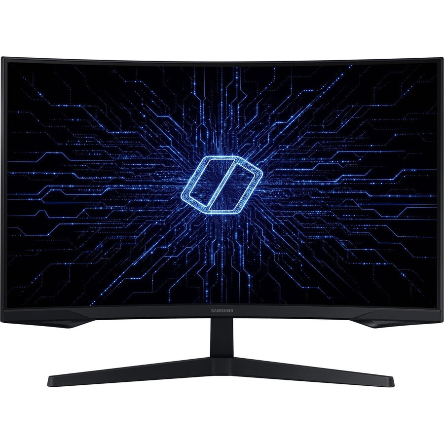 Samsung Odyssey G5 C27G55TQWN 27" WQHD Curved Screen Gaming LCD Monitor - 16:9 - Black LC27G55TQWNXZA