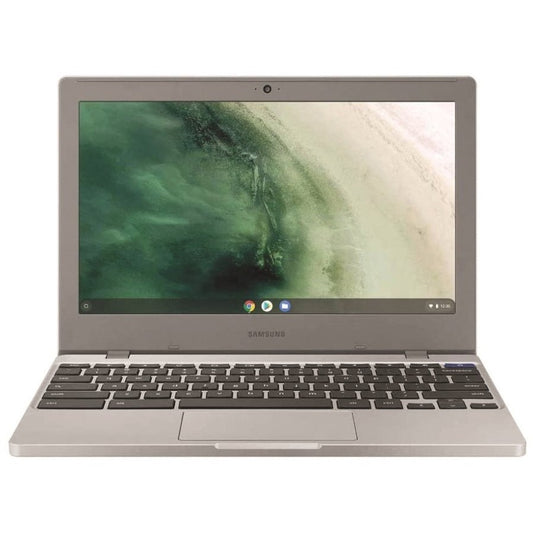 Chromebook robuste Samsung Chromebook 4 XE310XBA-K01CA 11,6" - HD - 1366 x 768 - Intel Celeron N4000 1,10 GHz - 4 Go de RAM totale - 32 Go de mémoire flash - Argent titane XE310XBA-K01CA