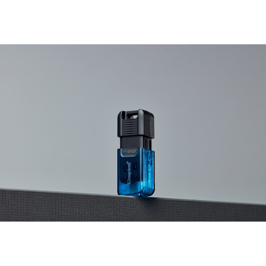 Clé USB 3.2 (1ère génération) Type C Kingston DataTraveler 80 M 256 Go DT80M/256 Go