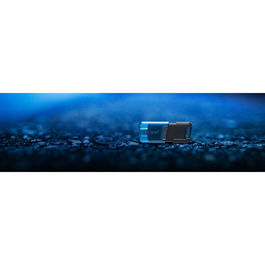 Clé USB 3.2 (1ère génération) Type C Kingston DataTraveler 80 M 256 Go DT80M/256 Go