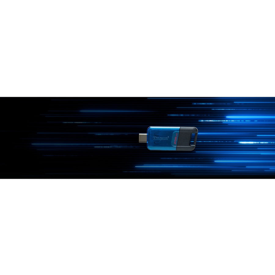 Clé USB 3.2 (1ère génération) Type C Kingston DataTraveler 80 M 256 Go DT80M/256 Go