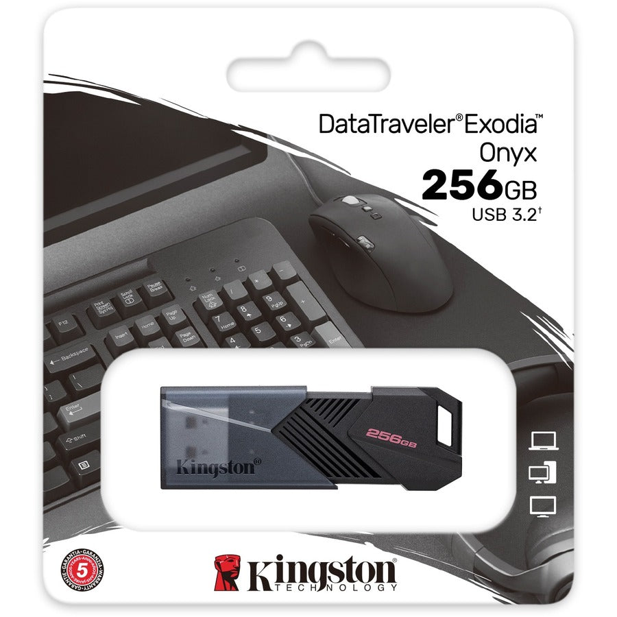 Clé USB 3.2 (1ère génération) Type A Kingston DataTraveler Exodia 256 Go DTXON/256 Go