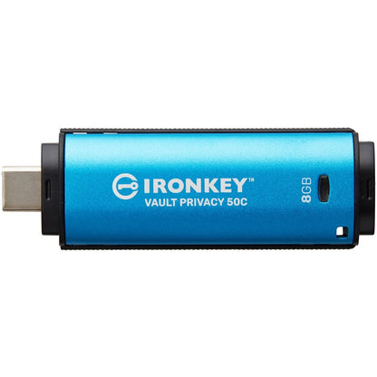Clé USB 3.2 (Gen 1) Type C Kingston Vault Privacy 50 Series 8 Go IKVP50C/8 Go