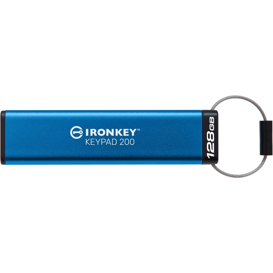Clé USB 3.2 (1ère génération) Type A Kingston Keypad 200 128 Go IKKP200/128 Go