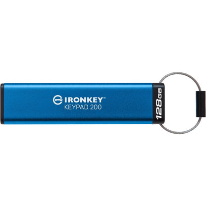 Clé USB 3.2 (1ère génération) Type A Kingston Keypad 200 128 Go IKKP200/128 Go