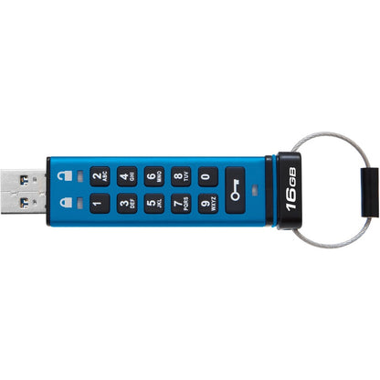 Clé USB 3.2 (1ère génération) Type A Kingston Keypad 200 16 Go IKKP200/16 Go