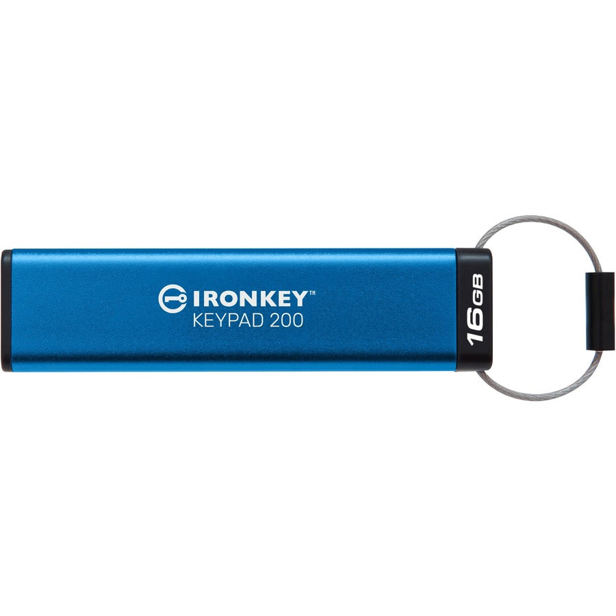 Clé USB 3.2 (1ère génération) Type A Kingston Keypad 200 16 Go IKKP200/16 Go