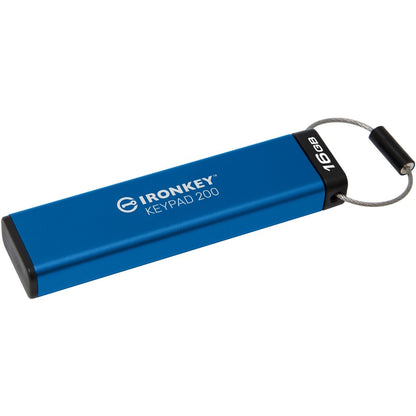 Clé USB 3.2 (1ère génération) Type A Kingston Keypad 200 16 Go IKKP200/16 Go