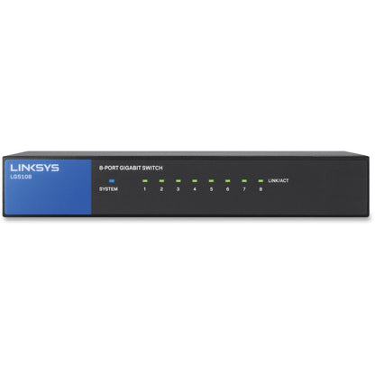 Commutateur Ethernet Gigabit 8 ports Linksys LGS108 LGS108