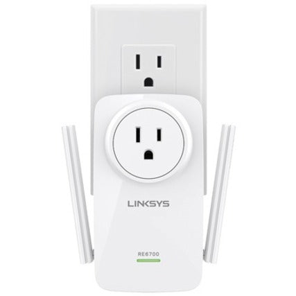 Prolongateur de portée sans fil double bande IEEE 802.11 a/b/g/n/ac 1,17 Gbit/s Linksys RE6700 RE6700-CA