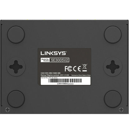 Commutateur Ethernet Gigabit 5 ports Linksys SE3005 SE3005-CA