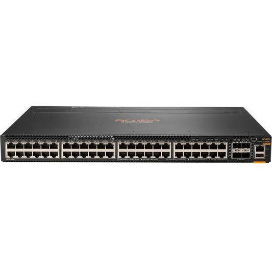 Aruba 6300M 48-port 1GbE and 4-port SFP56 Power-to-Port 2 Fan Trays 1 PSU Bundle JL762A#B2B