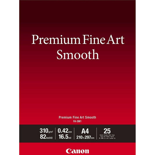 Papier photo lisse Canon Premium Fine Art (FA-SM1) 1711C004