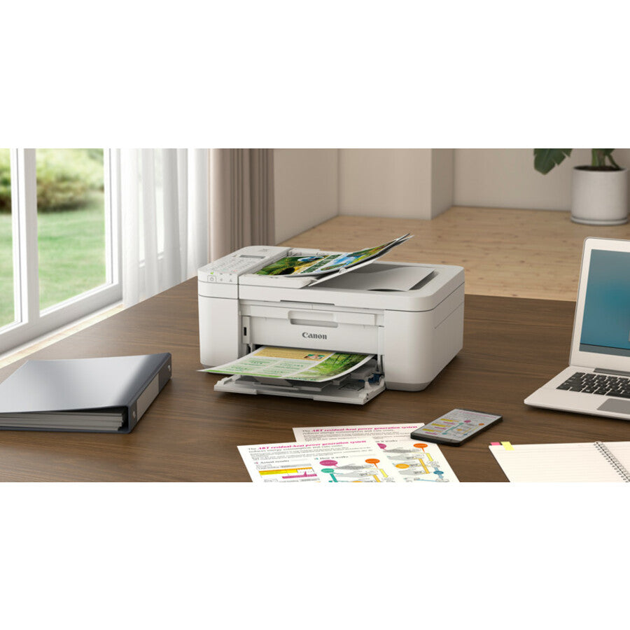 Imprimante multifonction à jet d'encre sans fil Canon PIXMA TR4720 - Couleur - Blanc 5074C023