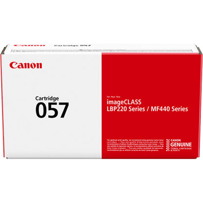 Cartouche de toner laser d'origine Canon 057 - Noir - 1 paquet 3009C001