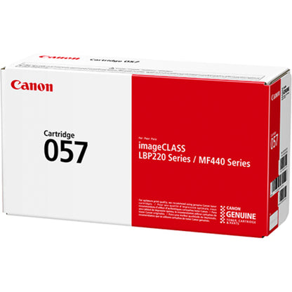 Cartouche de toner laser d'origine Canon 057 - Noir - 1 paquet 3009C001