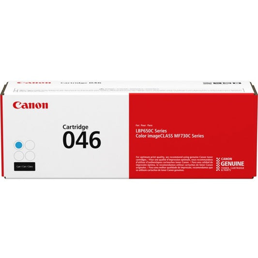Cartouche de toner laser à rendement standard Canon 046 - Cyan - 1 unité 1249C001