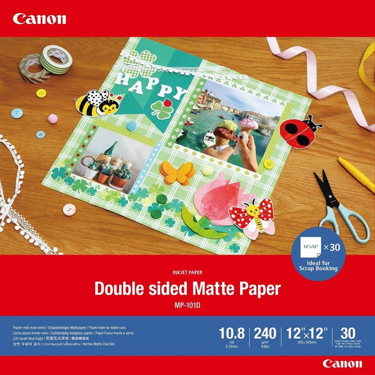 Papier photo mat double face Canon 12x12 4076C007