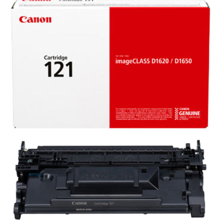 Canon 121 Original Laser Toner Cartridge - Black - 1 Pack 3252C001