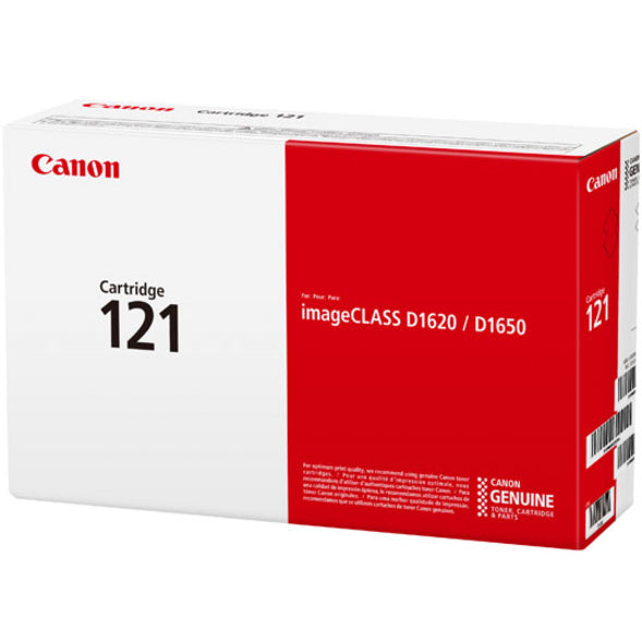 Canon 121 Original Laser Toner Cartridge - Black - 1 Pack 3252C001
