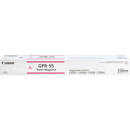 Cartouche de toner laser d'origine Canon GPR-55 - Magenta - 1 unité 0483C003